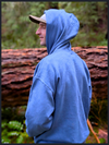Atomic Hoodie - Indigo Blue (Classic Logo)