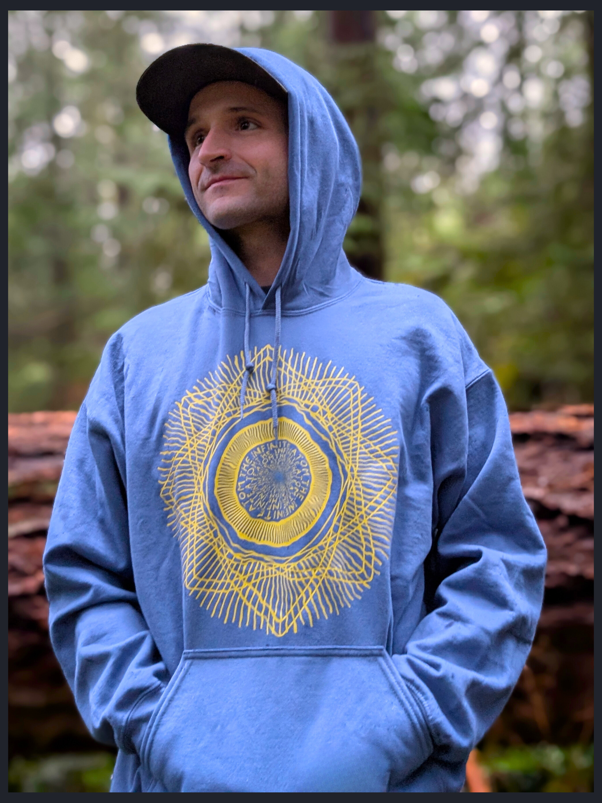 Atomic Hoodie - Indigo Blue (Classic Logo)