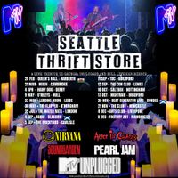 Seattle Thrift Store MTV Unplugged Plus Grunge Anthems