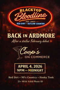 Blacktop Bloodline Returns to Coop's on Commerce