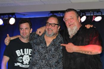 Jordie Edmonds, myself, Harpdog Brown 2016

