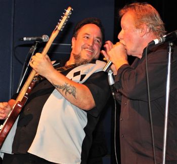 Myself and Donnie Walsh(Downchild) Kelowna 2009

