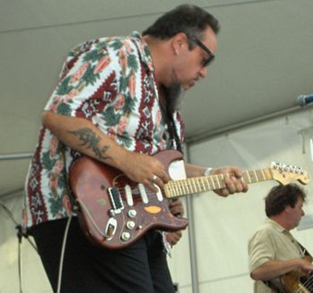 With Sherman Doucette Salmon Arm Rhythm & Blues 2009
