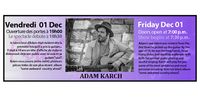 Fitch 'n musique ADAM KARCH