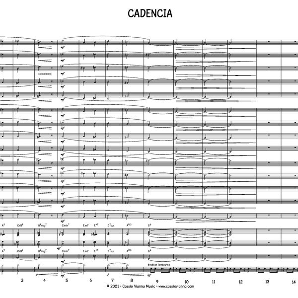 Cadencia (Score & Parts) - Grade 4