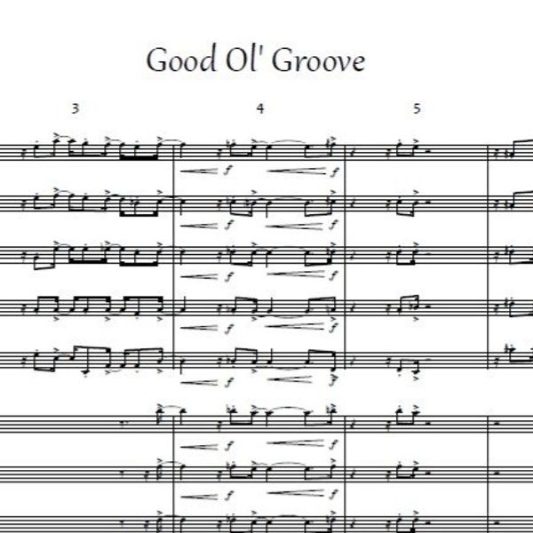 Good Ol' Groove (Score & Parts) - Grade 4