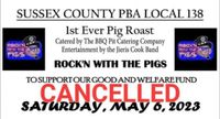 *CANCELED* Rockin' With The Pigs (Sussex Co Local PBA 138)