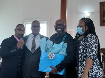 Guest speaker Maurice Richardson
