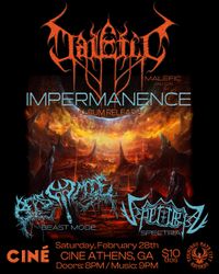 Malefic Athens Album release 