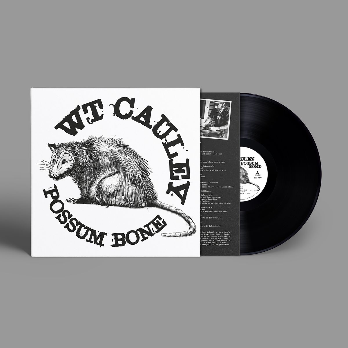 Possum Bone - Limited Edition Vinyl w/ Signed Art Print by Jay Mason
