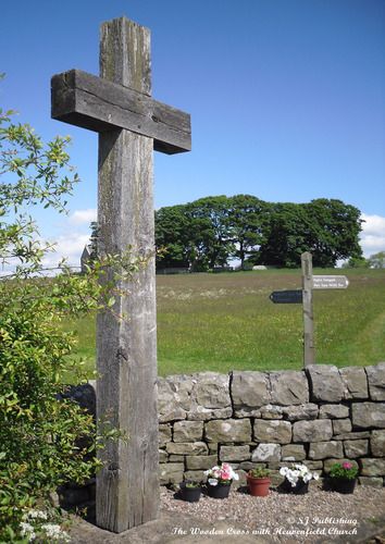 Heavenfield Church Wooden Cross