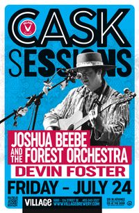 CASK SESSIONS: Joshua Beebe & Devin Foster at Village Brewery