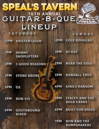 Stacey and the Wild Cards at Speal's Gutiar B-Que 