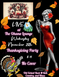 Stacey and the Wild Cards at Ohana Lounge 