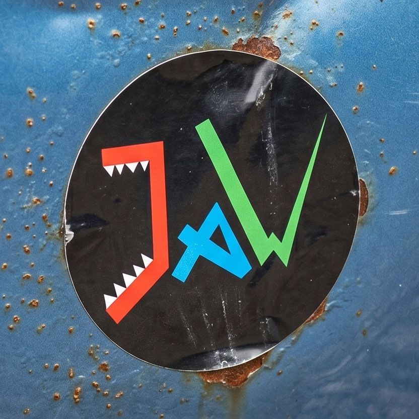 JAW Logo Sticker