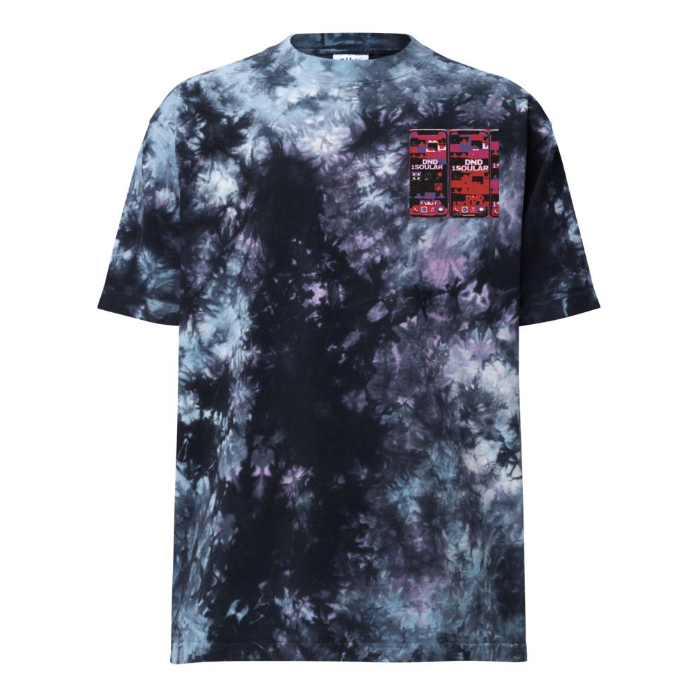 "DND" Oversized Tie-Dye T-Shirt | Shaka Wear SHHTDS