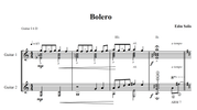 Bolero (guitar duet)