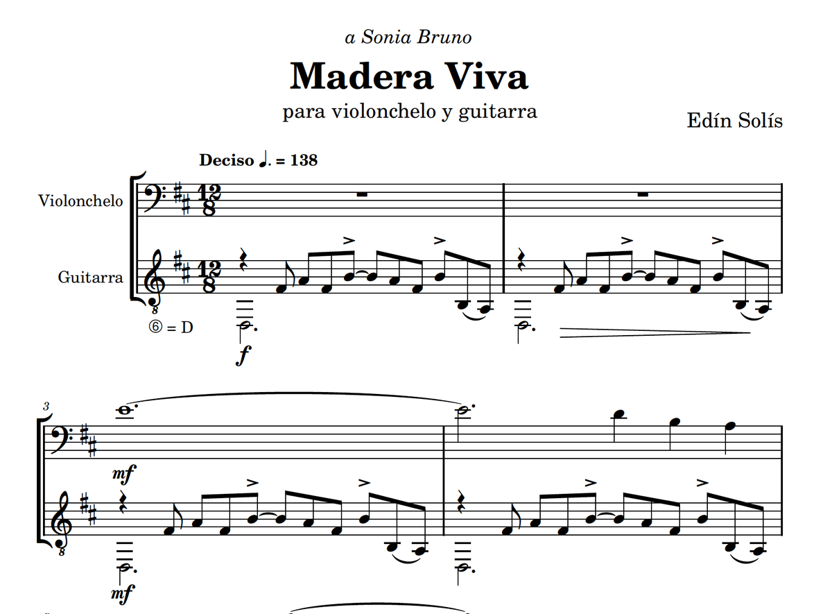Madera Viva (cello and guitar)