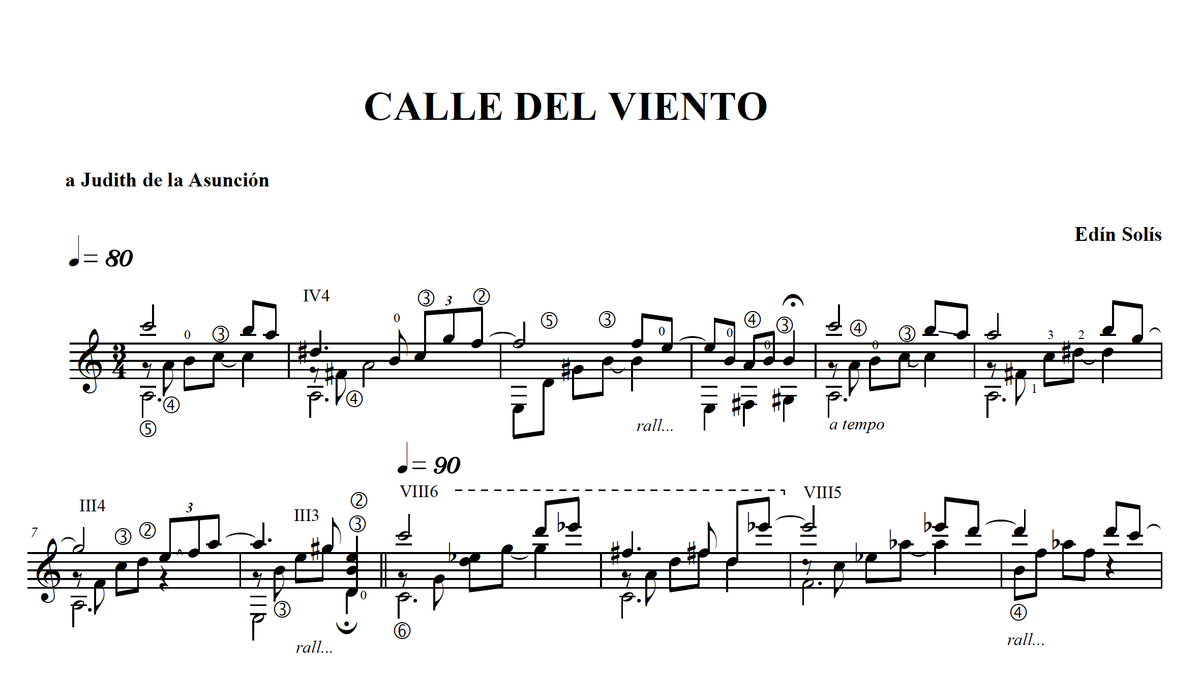 Calle del Viento