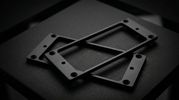 Hufschmid design Brass Humbucker Mounting Rings for 6-String Guitar