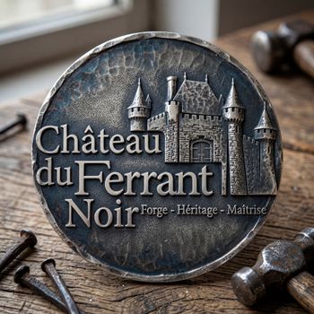 Forged metal effect
