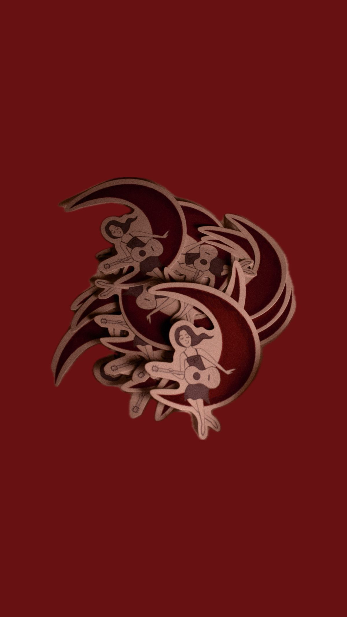 Moon Sticker