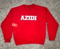 AZIDI "CREW LOVE FLEECE" CLASSIC RED