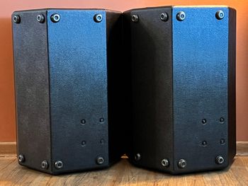 Completed Fender PA system with sleek black Bronco tolex
