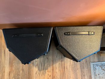Completed Fender PA system with sleek black Bronco tolex
