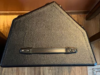 Completed Fender PA system with sleek black Bronco tolex
