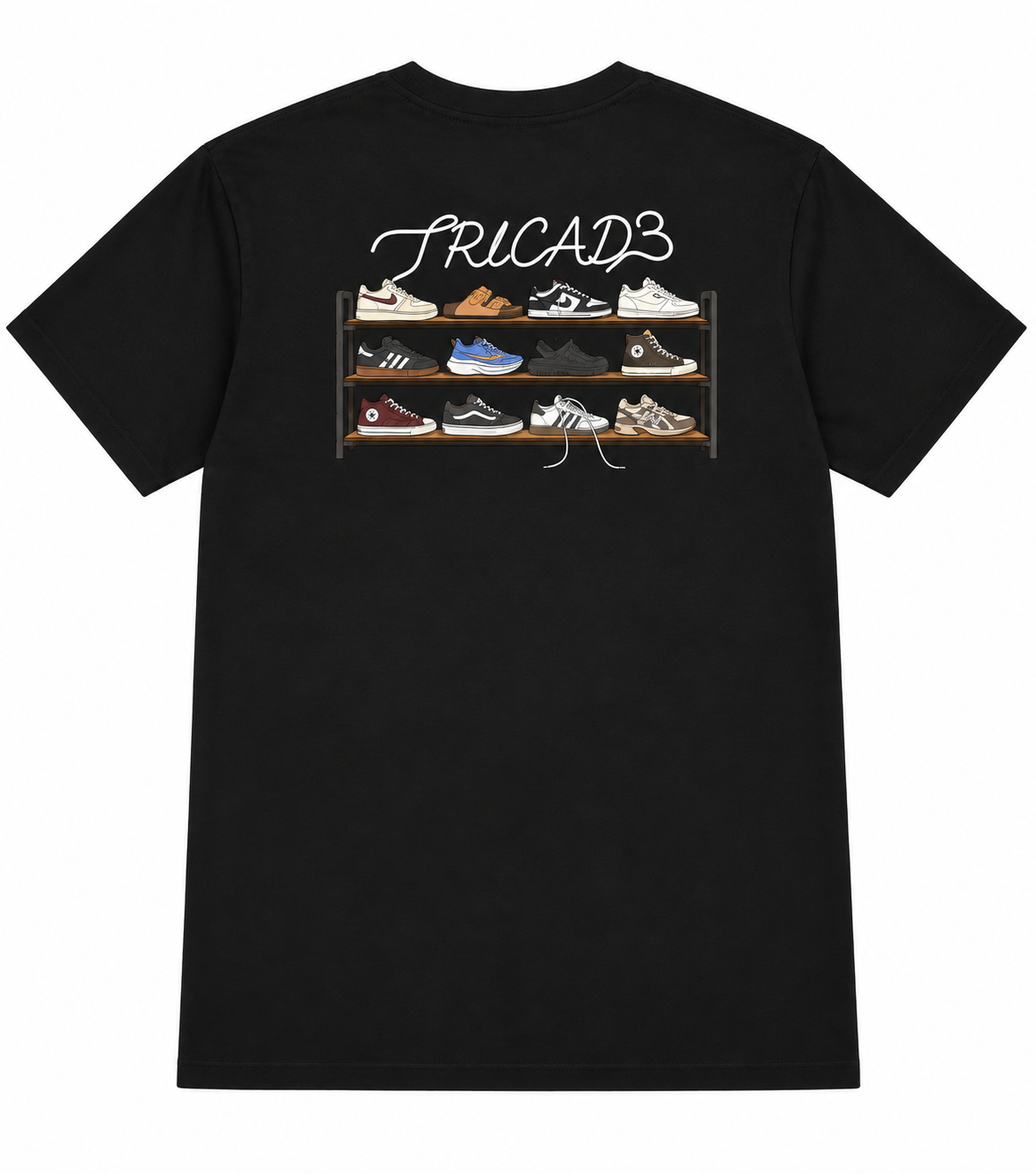 TriCade Men's Shoe Rack T-Shirt
