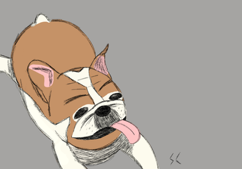 He Run! (2025, Procreate)
