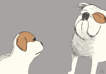 Training the New Mascot (2025, Procreate)
