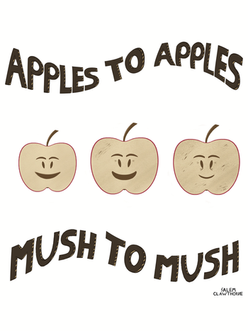 Apples to Apples (2025, Procreate)
