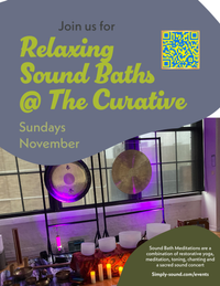 NYC - Simply Sound Bath Meditation Sunday with Certified Sound Therapist Gary Posner @The Curative