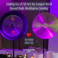 Sold Out - Email for Waitlist - New Years Eve Day - Simply Sunday Sound Bath Meditation with Sound Therapist Gary Posner