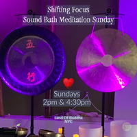Simply Sound Sunday Sound Bath Meditation - Shifting Focus - 1/7 2pm