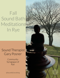 SOLD OUT - Added Session - Saturday Mornings in Rye - Sound Bath Meditations with Gary Posner