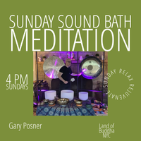 Simply Sunday Sound Bath Meditation with Sound Therapist Gary Posner - 12/10/2023