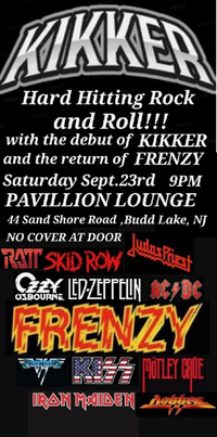 KIKKER with our good friends FRENZY!