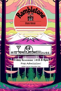 RambleTone blues revue live at Rio Nido Roadhouse!