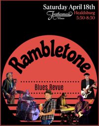 RambleTone blues revue live at Furthermore Wines in Healdsburg!