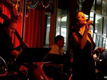 With the lovely Lauren Kinhan at Nighttown in Cleveland OH
