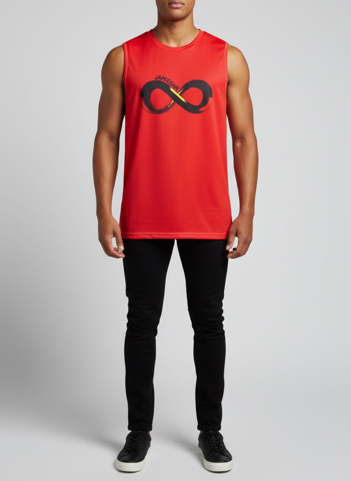 Jamiesha Red Men's Singlet