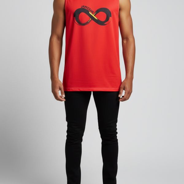 Jamiesha Red Men's Singlet