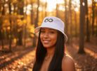 Red or White Jamiesha Bucket Hats