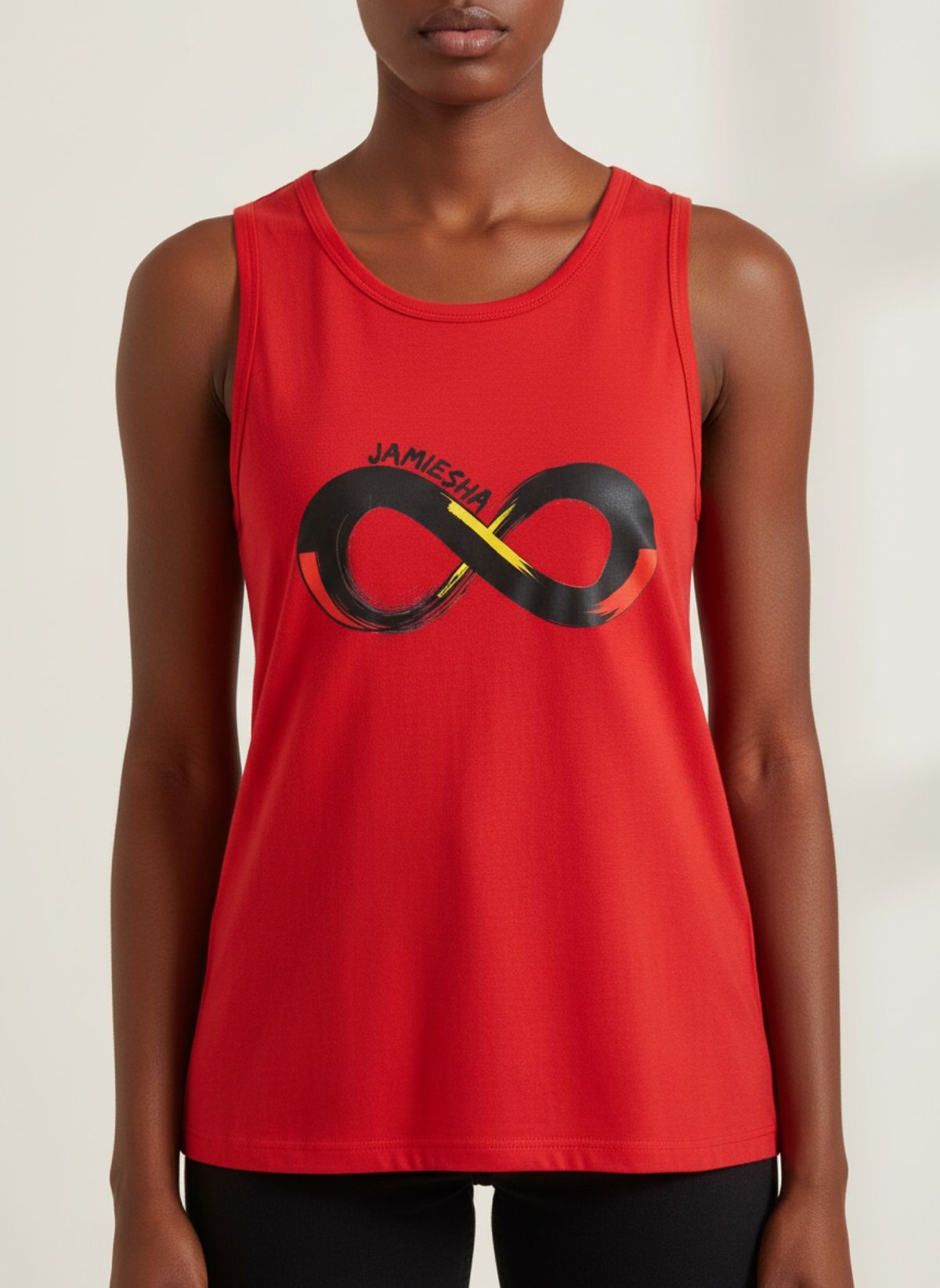 Jamiesha Red Women's Singlet