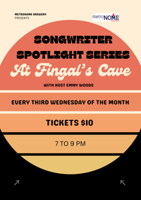 Emmy in the Audience, Songwriter Spotlight @ Metronome Brewery