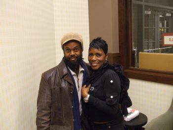 Bumped into Sommore at a Bookstore on the road
