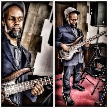 Me and "Mocha", the bass
